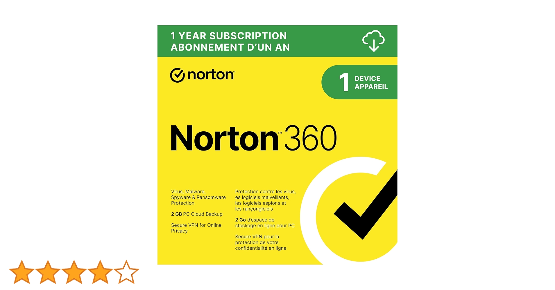 ノートン360ぷ Norton 360 Platinum 2025, Antivirus software for 20 Devices